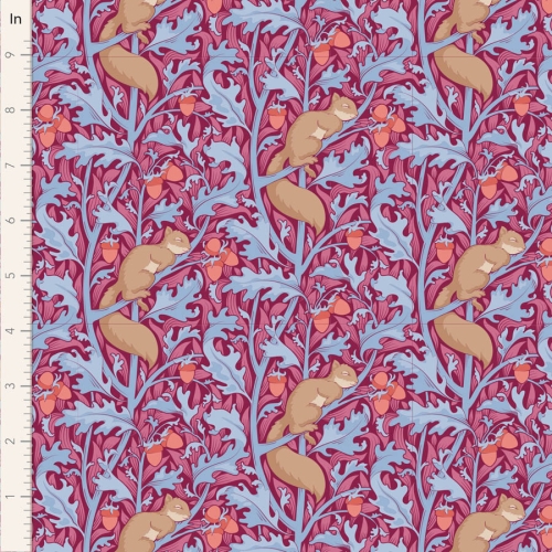 Tilda Patchwork Stoff Baumwolle - Hibernation - Squireldreams-Hibiscus